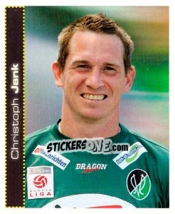 Cromo Christoph Jank - Österreichische Fußball-Bundesliga 2007-2008 - Panini