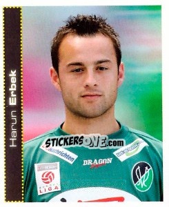 Cromo Harun Erbek - Österreichische Fußball-Bundesliga 2007-2008 - Panini