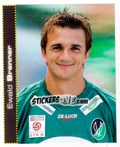 Sticker Ewald Brenner - Österreichische Fußball-Bundesliga 2007-2008 n. 49 - Panini