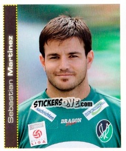 Figurina Sebastian Martinez - Österreichische Fußball-Bundesliga 2007-2008 n. 52 - Panini