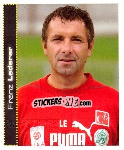 Figurina Franz Lederer - Österreichische Fußball-Bundesliga 2007-2008 n. 61 - Panini