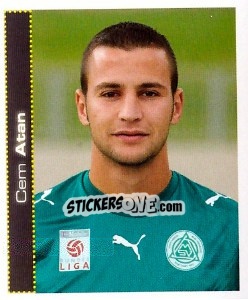 Sticker Cem Atan - Österreichische Fußball-Bundesliga 2007-2008 - Panini