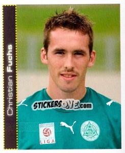 Sticker Christian Fuchs - Österreichische Fußball-Bundesliga 2007-2008 n. 75 - Panini