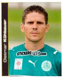 Sticker Dietmar Kühbauer - Österreichische Fußball-Bundesliga 2007-2008 - Panini