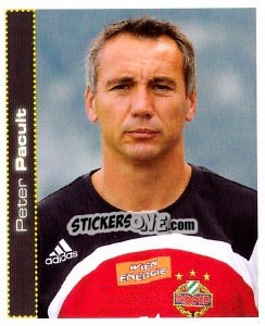 Cromo Peter Pacult - Österreichische Fußball-Bundesliga 2007-2008 - Panini