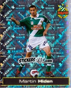 Sticker Martin Hiden - Österreichische Fußball-Bundesliga 2007-2008 n. 91 - Panini