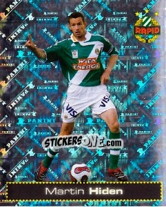 Sticker Martin Hiden - Österreichische Fußball-Bundesliga 2007-2008 - Panini