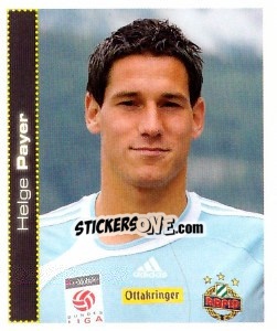 Cromo Helge Payer - Österreichische Fußball-Bundesliga 2007-2008 - Panini