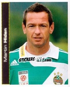 Sticker Martin Hiden - Österreichische Fußball-Bundesliga 2007-2008 n. 98 - Panini
