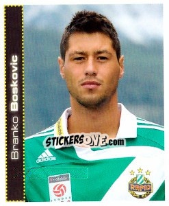 Sticker Branko Boskovic - Österreichische Fußball-Bundesliga 2007-2008 n. 107 - Panini