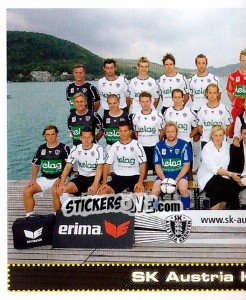 Sticker Mannschaft - Österreichische Fußball-Bundesliga 2007-2008 n. 112 - Panini