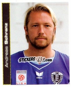 Cromo Andreas Schranz - Österreichische Fußball-Bundesliga 2007-2008 - Panini
