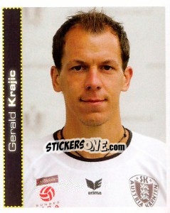 Figurina Gerald Krajic - Österreichische Fußball-Bundesliga 2007-2008 n. 136 - Panini