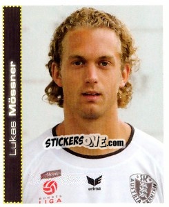 Figurina Lukas Mössner - Österreichische Fußball-Bundesliga 2007-2008 n. 137 - Panini