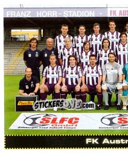 Sticker Mannschaft - Österreichische Fußball-Bundesliga 2007-2008 n. 139 - Panini