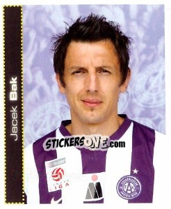 Sticker Jacek Bak - Österreichische Fußball-Bundesliga 2007-2008 - Panini