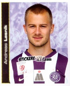Sticker Andreas Lasnik - Österreichische Fußball-Bundesliga 2007-2008 n. 155 - Panini
