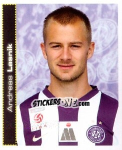 Cromo Andreas Lasnik - Österreichische Fußball-Bundesliga 2007-2008 - Panini