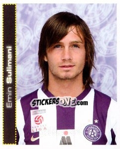 Sticker Emin Sulimani - Österreichische Fußball-Bundesliga 2007-2008 n. 156 - Panini