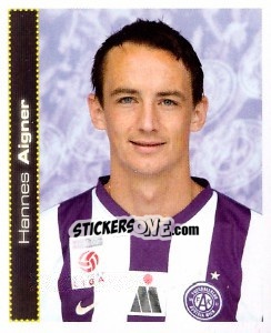 Sticker Hannes Aigner - Österreichische Fußball-Bundesliga 2007-2008 - Panini