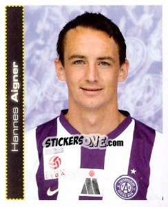 Figurina Hannes Aigner - Österreichische Fußball-Bundesliga 2007-2008 n. 161 - Panini
