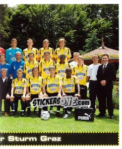 Sticker Mannschaft - Österreichische Fußball-Bundesliga 2007-2008 - Panini