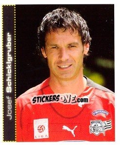 Sticker Josef Schicklgruber - Österreichische Fußball-Bundesliga 2007-2008 n. 175 - Panini
