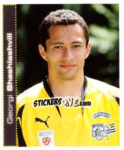 Cromo Georgi Shashiashvili - Österreichische Fußball-Bundesliga 2007-2008 - Panini