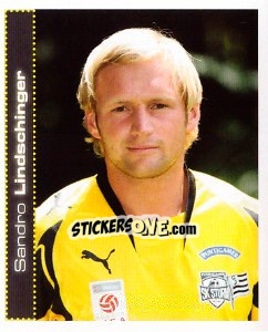 Figurina Sandro Lindschinger - Österreichische Fußball-Bundesliga 2007-2008 n. 180 - Panini