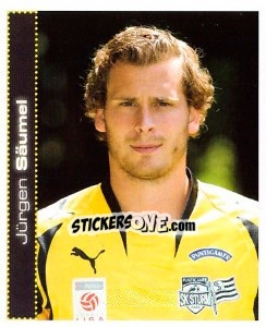 Cromo Jürgen Säumel - Österreichische Fußball-Bundesliga 2007-2008 - Panini