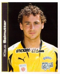 Sticker Klaus Salmutter - Österreichische Fußball-Bundesliga 2007-2008 n. 185 - Panini