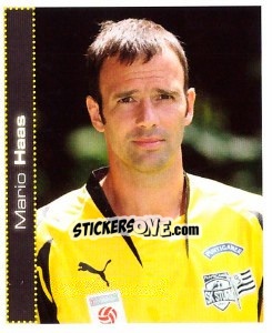 Sticker Mario Haas - Österreichische Fußball-Bundesliga 2007-2008 n. 189 - Panini