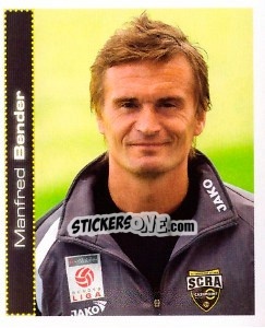 Cromo Manfred Bender - Österreichische Fußball-Bundesliga 2007-2008 n. 196 - Panini