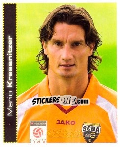 Sticker Mario Krassnitzer - Österreichische Fußball-Bundesliga 2007-2008 n. 202 - Panini