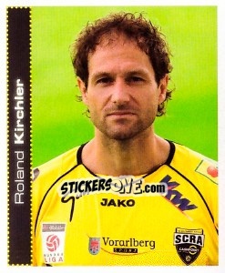 Sticker Roland Kirchler - Österreichische Fußball-Bundesliga 2007-2008 - Panini
