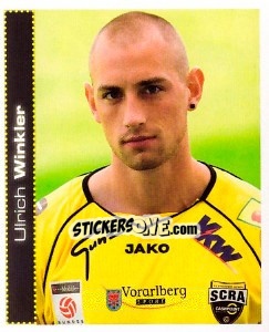 Sticker Ulrich Winkler - Österreichische Fußball-Bundesliga 2007-2008 n. 211 - Panini