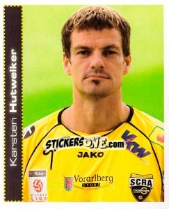 Cromo Karsten Hutwelker - Österreichische Fußball-Bundesliga 2007-2008 n. 212 - Panini