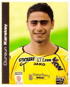 Cromo Dursun Karatay - Österreichische Fußball-Bundesliga 2007-2008 n. 213 - Panini