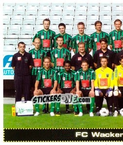 Cromo Mannschaft - Österreichische Fußball-Bundesliga 2007-2008 - Panini