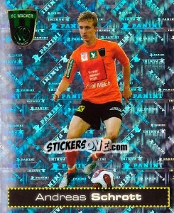 Cromo Andreas Schrott - Österreichische Fußball-Bundesliga 2007-2008 - Panini