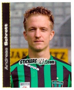 Cromo Andreas Schrott - Österreichische Fußball-Bundesliga 2007-2008 - Panini