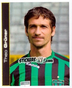 Sticker Theo Grüner - Österreichische Fußball-Bundesliga 2007-2008 - Panini