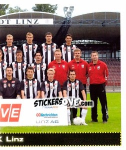 Sticker Mannschaft - Österreichische Fußball-Bundesliga 2007-2008 - Panini