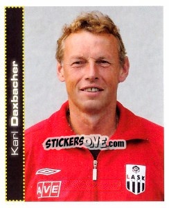 Cromo Karl Daxbacher - Österreichische Fußball-Bundesliga 2007-2008 - Panini