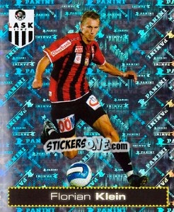 Sticker Florian Klein - Österreichische Fußball-Bundesliga 2007-2008 - Panini