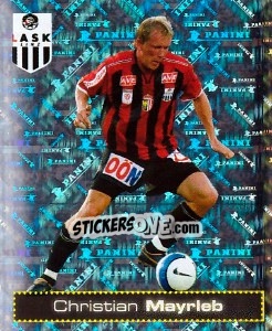 Sticker Christian Mayrleb - Österreichische Fußball-Bundesliga 2007-2008 n. 254 - Panini