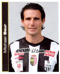 Sticker Michael Baur - Österreichische Fußball-Bundesliga 2007-2008 n. 261 - Panini