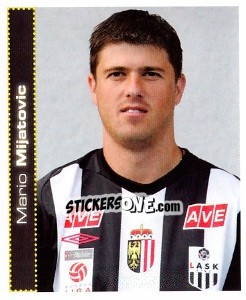 Sticker Mario Mijatovic - Österreichische Fußball-Bundesliga 2007-2008 n. 271 - Panini