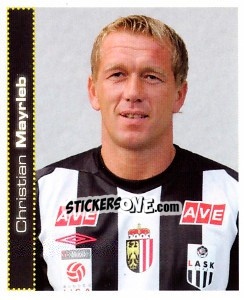 Sticker Christian Mayrleb - Österreichische Fußball-Bundesliga 2007-2008 n. 272 - Panini