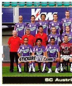 Sticker Mannschaft - Österreichische Fußball-Bundesliga 2007-2008 - Panini